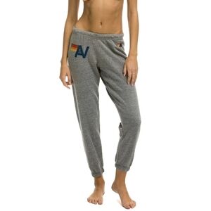 Aviator Nation Women's Heathered Grey Sweatpants, Size XL~EUC